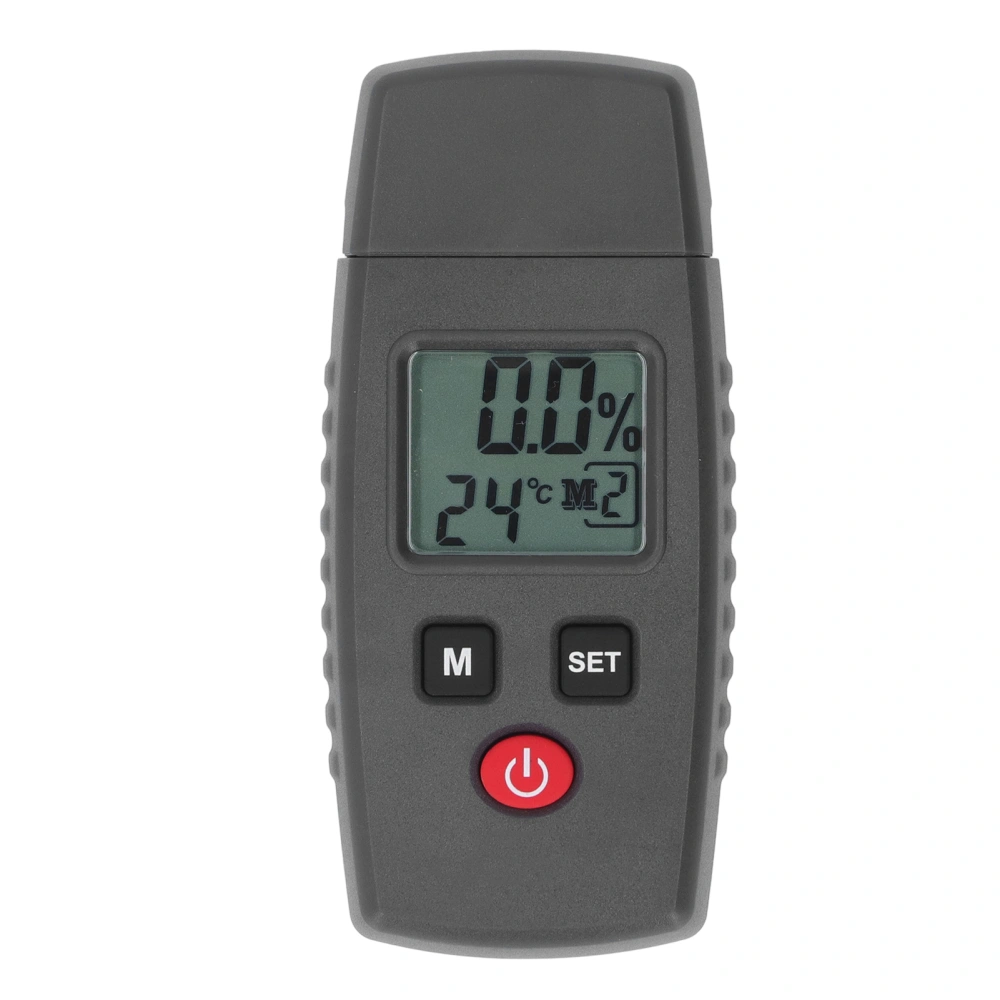 Wood Moisture Meter 7 Gears High Accuracy Digital Dampness Detector for Woodworking Flooring Construction