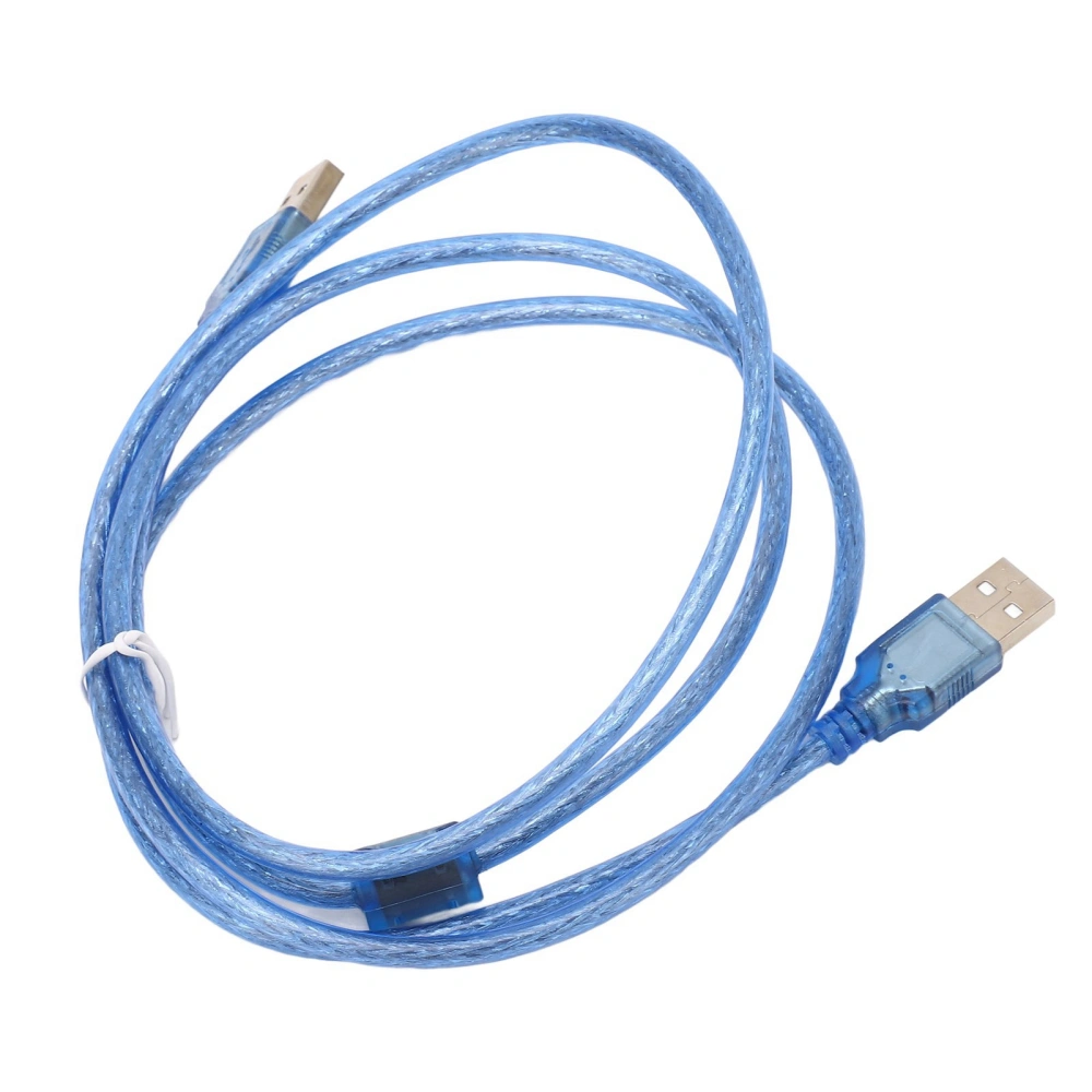 USB 2.0 Cable USB A Male to Male Cord Fast Error Free File Transfer 1.4meter Long