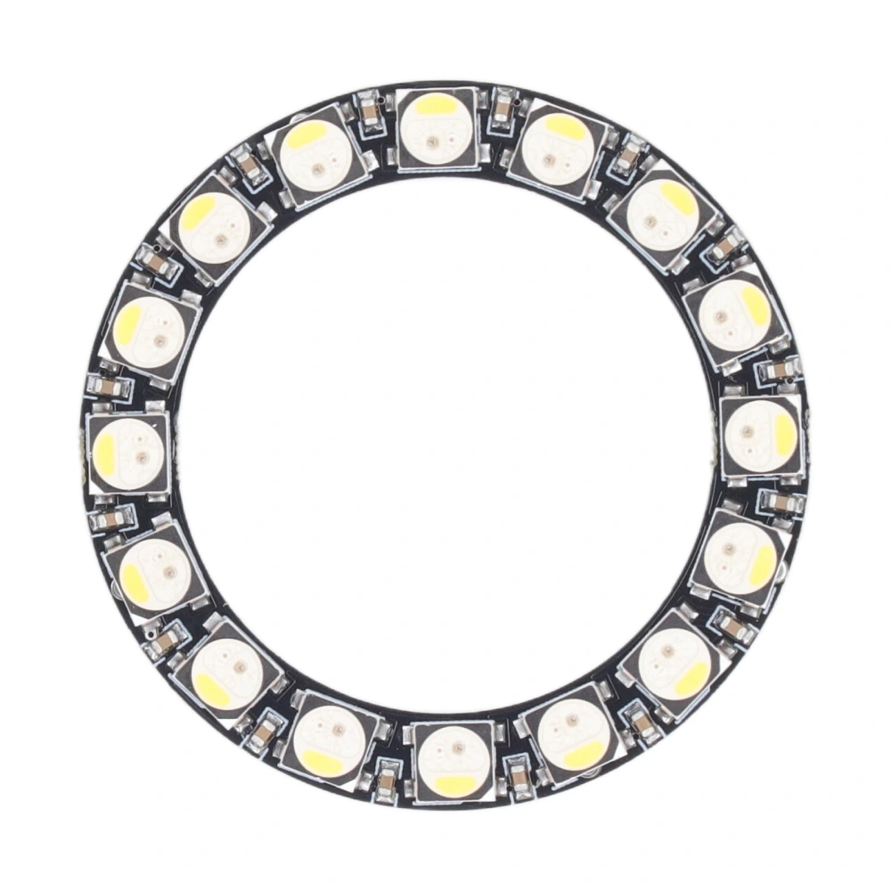 RGB LED Ring Board 16 Bit SK6812 32 Colors and Fluorescent White Ring Lamp Wall Clock Light Driver Board