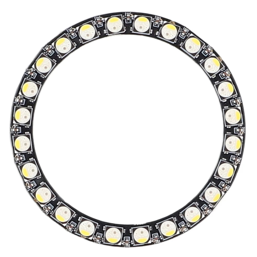 RGB LED Ring Lamp Board 24 Bit SK6812 32 Colors Dazzle and Fluorescent White LED Ring Circle Light