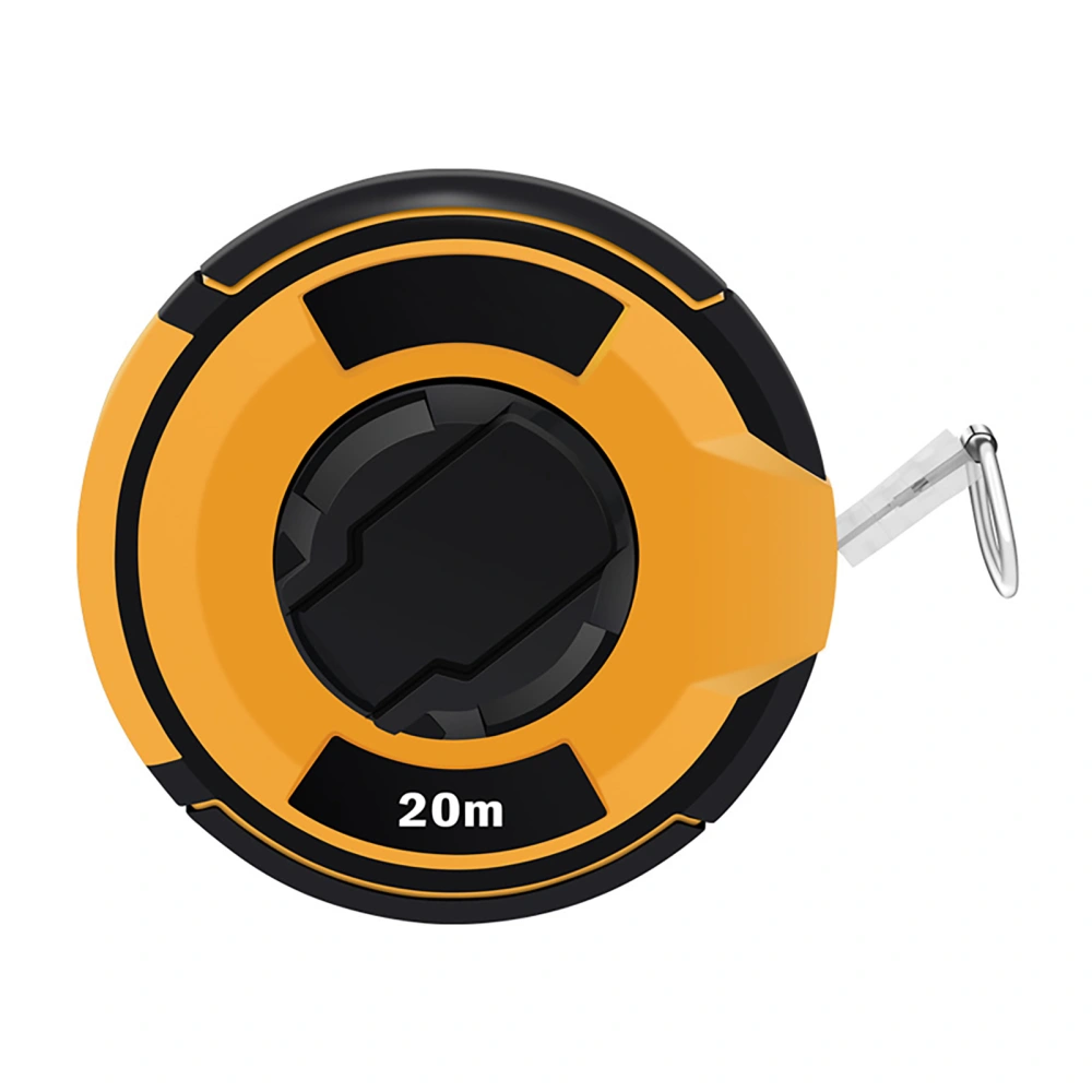 Disc Tape Measure 20m Long Carbon Steel Durable Clad Tape Measure for Home Renovation