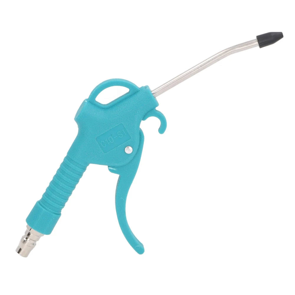 1/4in PT Air Duster Blow Gun 120PSI Non Contact Pneumatic Air Duster Dust Cleaning Tool for Car Industry Short Nose