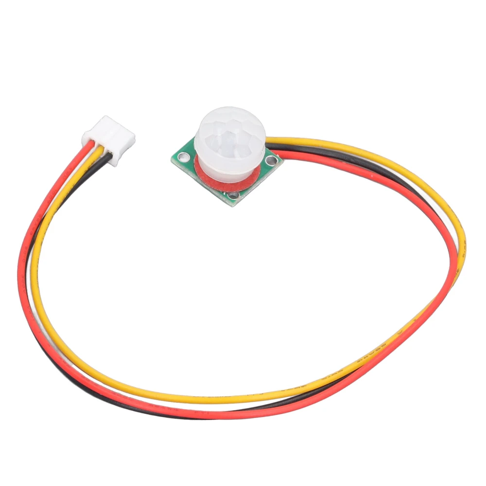 DC 3.3‑5V PIR IR Pyroelectric Sensor High Sensitivity Infrared Human Motion Detector Module with Cable XH2.0 3P