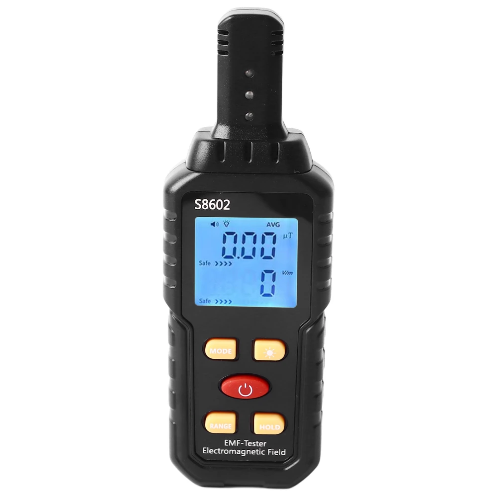 Electromagnetic Radiation Tester High Accuracy Multifunctional Temperature Electric Magnetic Field Detector EMF Meter