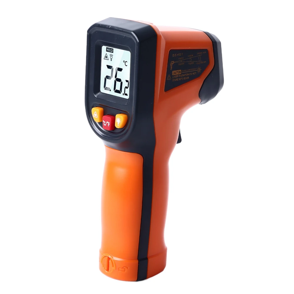 Infrared Thermometer for Cooking Non Contact Laser IR Digital Food Temperature Gun ‑50~600℃(‑58~1112℉)