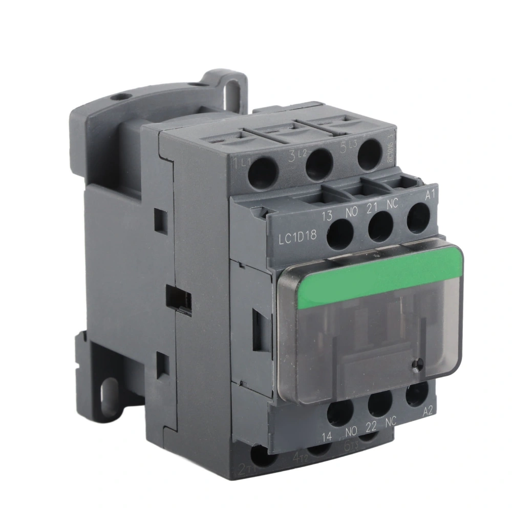 LC1D18 AC Contactor 380V Rated Voltage Low Voltage Industrial Electric AC Contactor 18A AC48V Coil Voltage