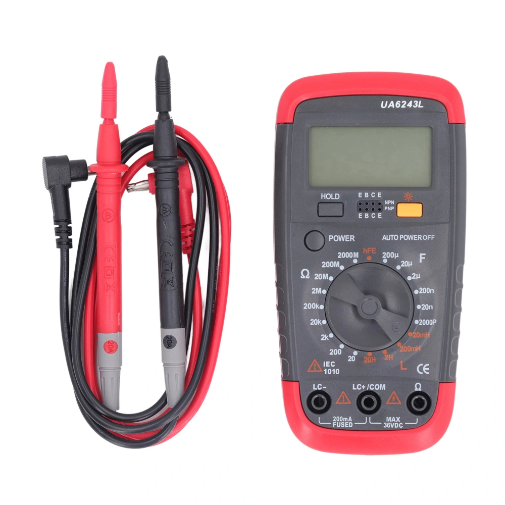 Digital Multimeter High Accuracy Capacitance Resistance Meter Backlight LCR Tester