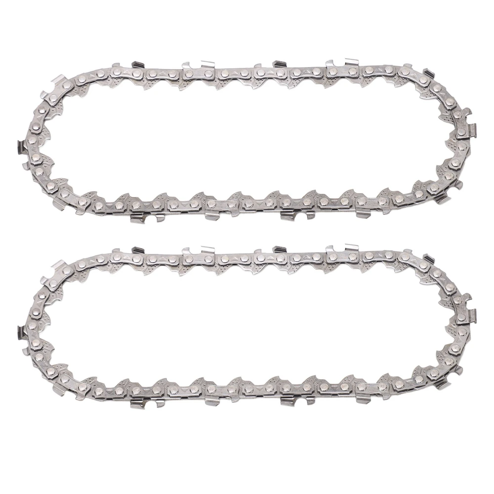 2 Pcs 4 Inch Chainsaw Chain 28 Drive Links Alloy Steel Chain Replacement Mini Chainsaw Accessories