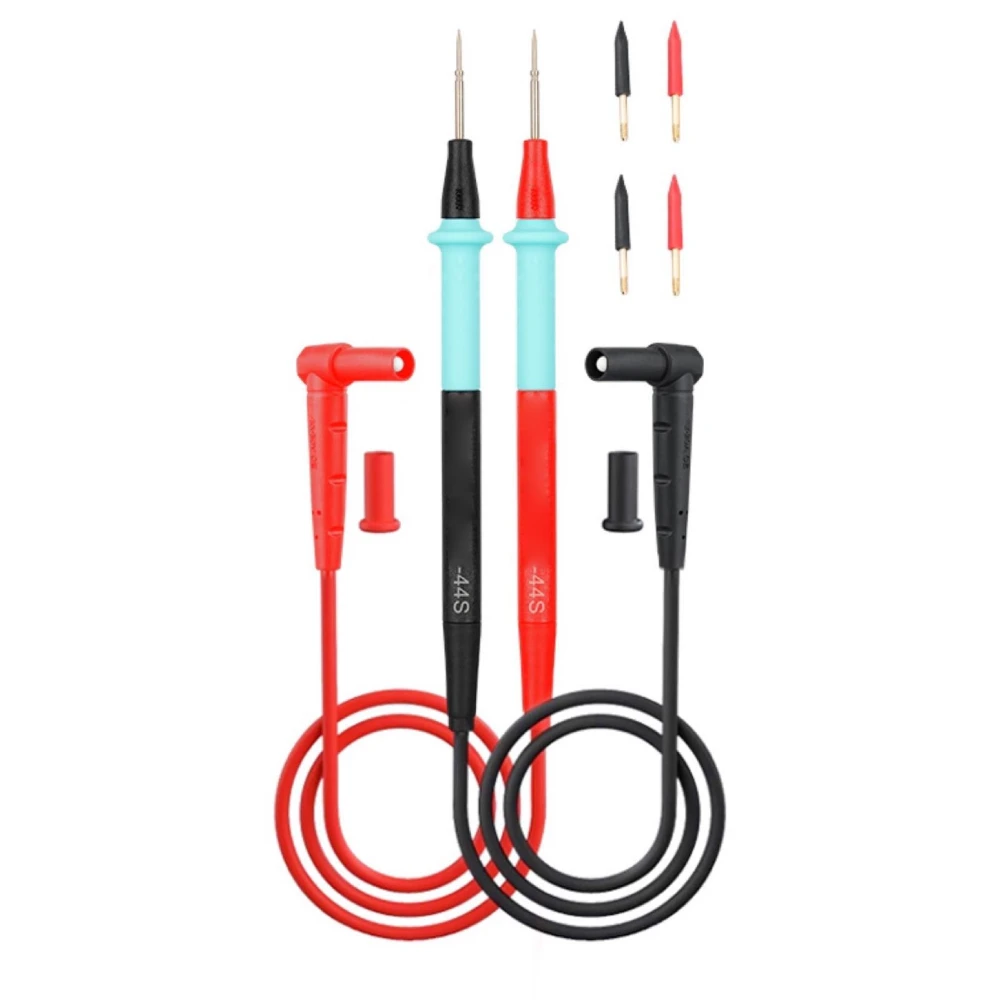 Multimeter Probe Kit Digital Test Pen Line Electrical Tester Supplies Copper Needle Thin Pointed Tip 20A 100CM