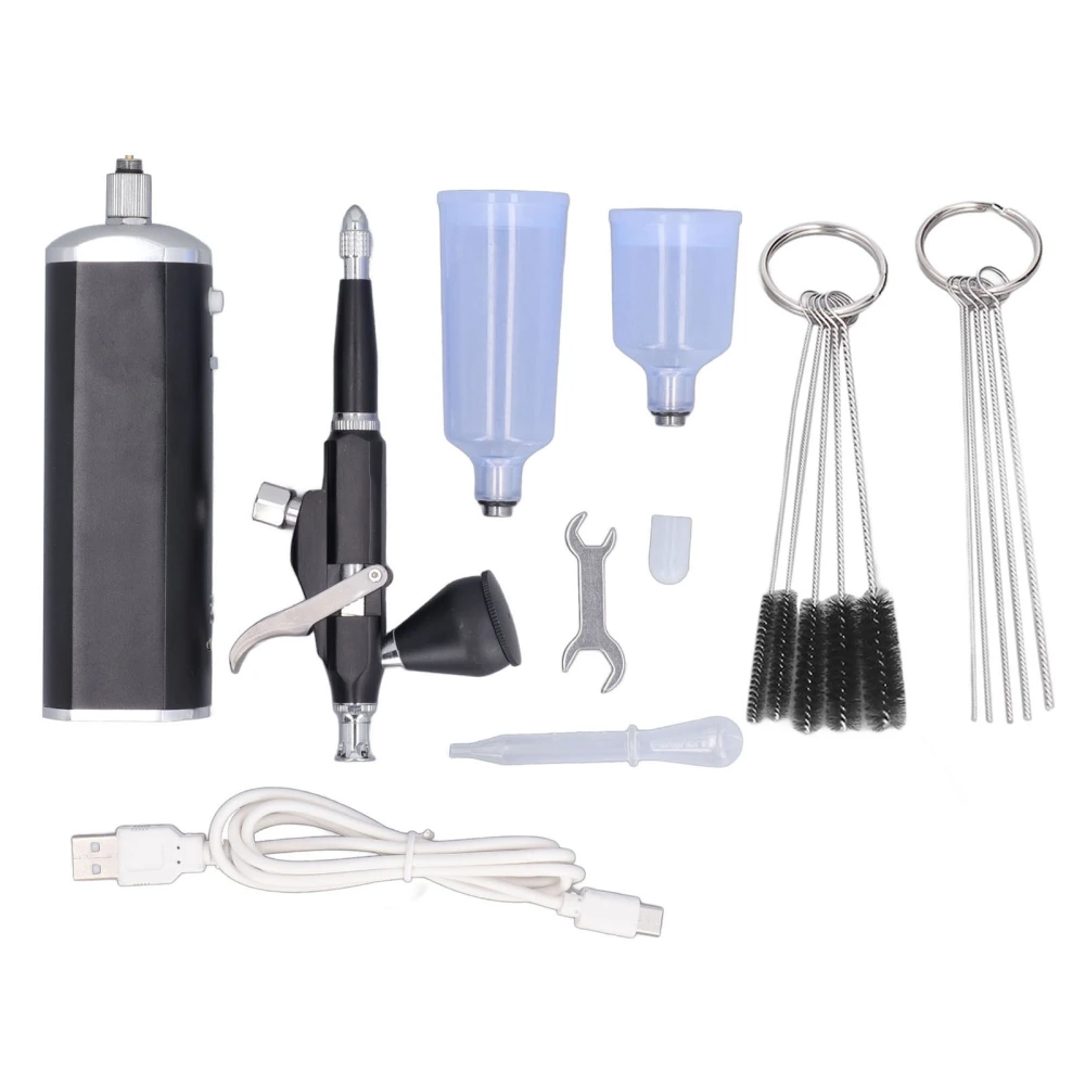 Airbrush Kit Handheld Multifunctional Mini Cordless Portable Airbrush Gun for Painting Nail Art