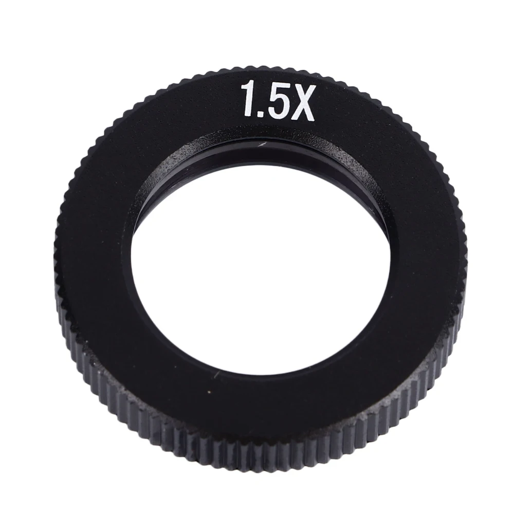 Auxiliary Objective Lens Parallel Light C Mount Microscope Monocular Lens Tube Eyepiece 1.5X