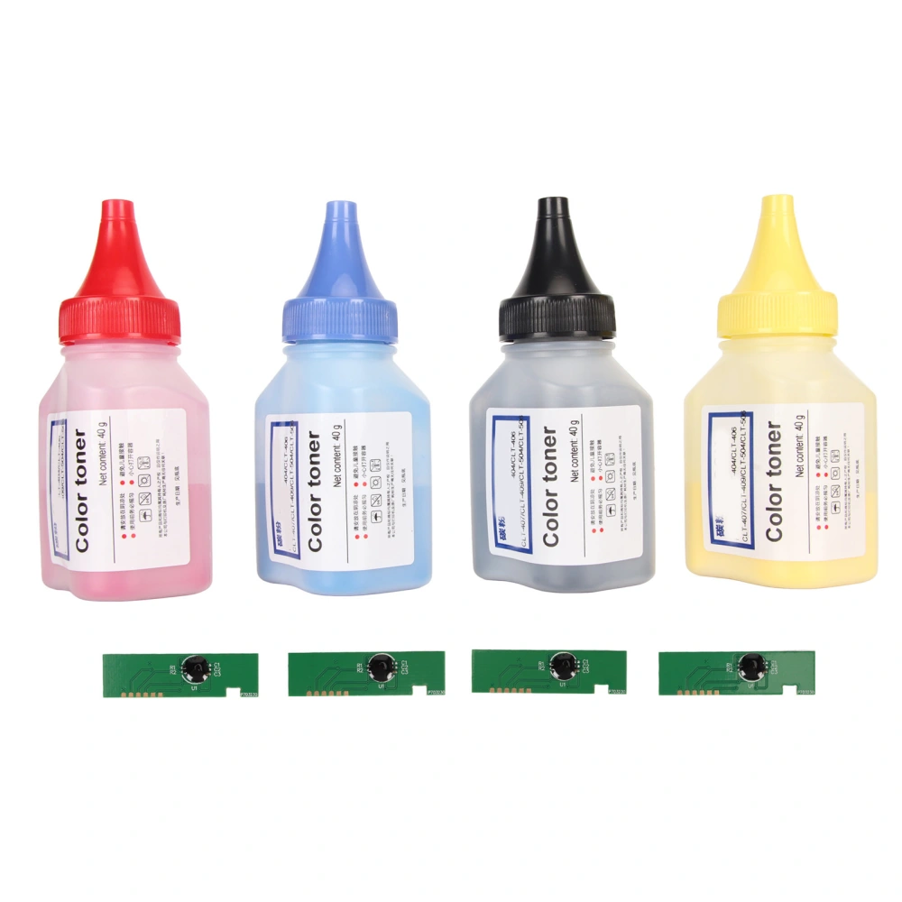 4 Set Universal Toner Powder Chip Kit for W2070A 117AK W2071A 117AC W2072A 117AY W2073A 117AM