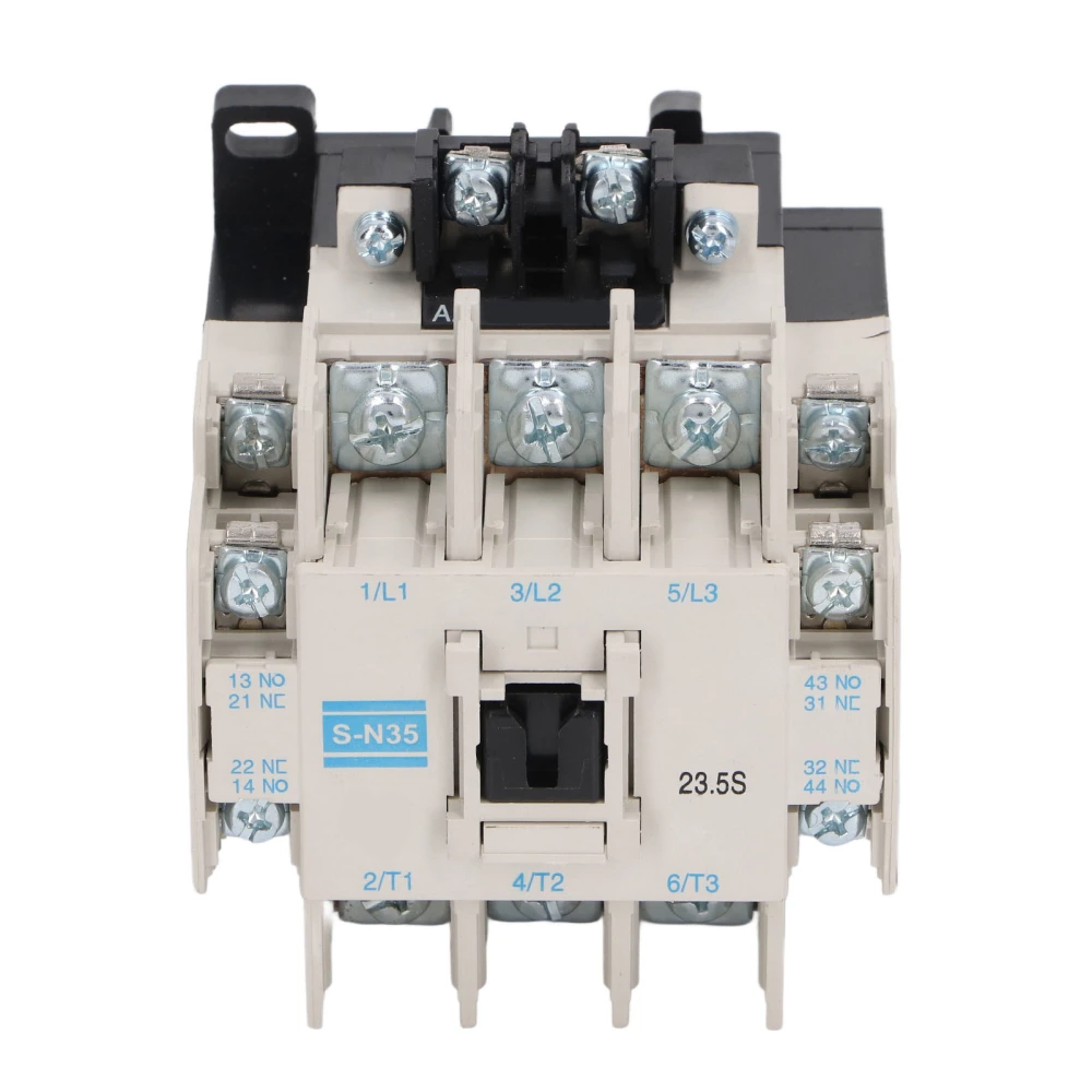 AC Contactor PC Shell Copper Silver Contact 4NO 4NC 3 Pole Electromagnetic Contactor 50 60HZ 60A 380V