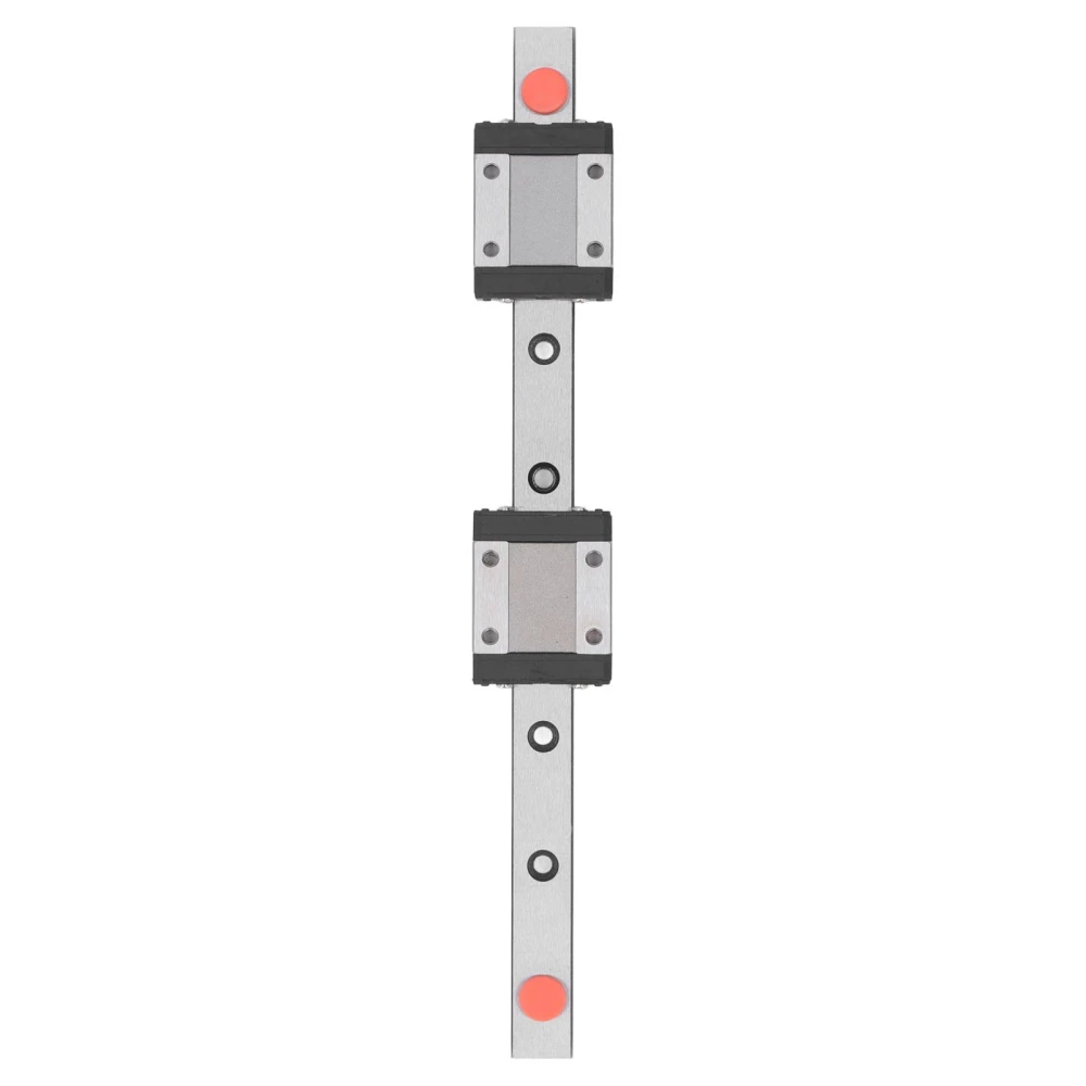 Linear Guide Rail Miniature Linear Bearing Slider Kit MGN12C with 2pcs Slide Block for 3D Printers and CNC Parts 100mm / 3.94in