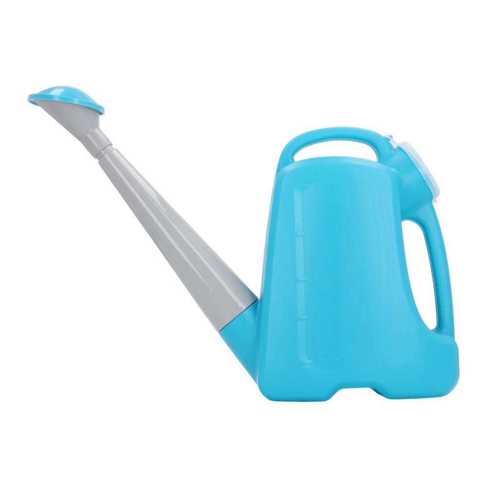 Garden Watering Pitcher Large Capacity PP Long Spout Flower Watering Can for Agriculture Farm 2.5L Dark Blue