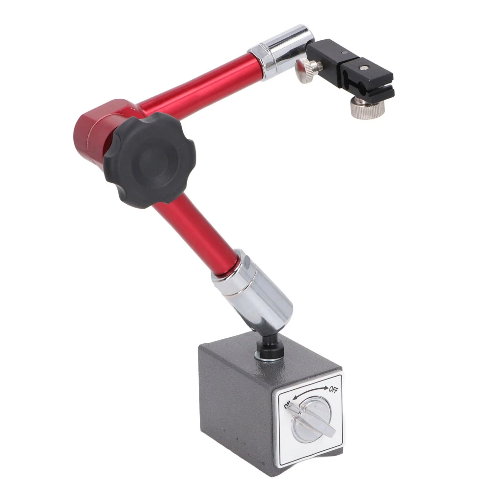 Magnetic Base Holder Universal Adjustable Flexible Arm Support Stand Hydraulic Arm for Digital Dial Indicator DK‑H4