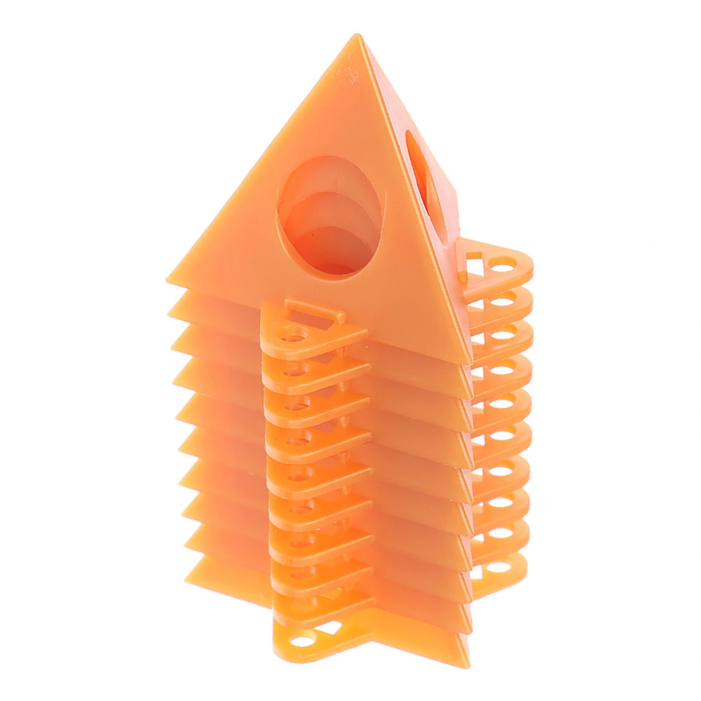 10 Pcs Cone Support Stand ABS Plastic Painting Stand Pyramid Riser for Cabinet Doors Furniture