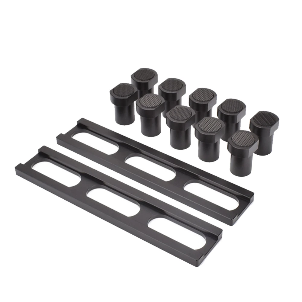 10PCS Set Woodworking Planing Stop 20mm Bench Planing Stop Baffle Table Workbench Auxiliary Tool