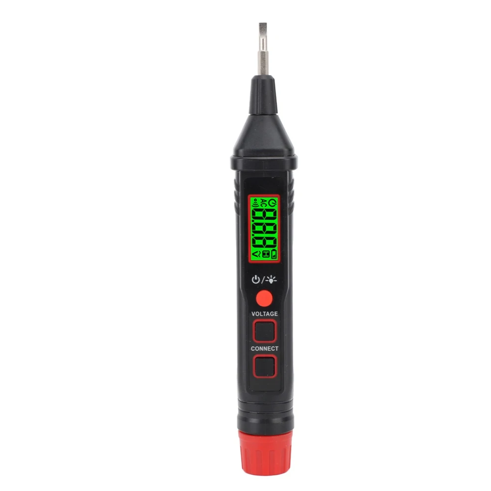 Voltage Tester Pen Type LCD Digital Display 12‑1000V NCV Volt Detector Circuit Line Test Pen for Repair