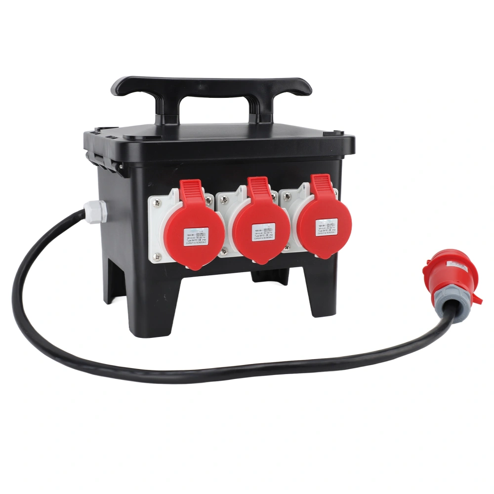 Power Distribution Unit Portable Outdoor Compact Construction Site Power Distributor with Cable