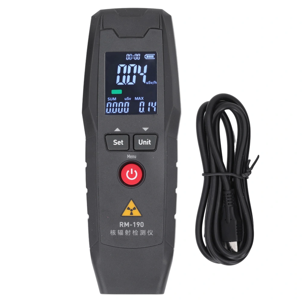 Nuclear Radiation Detector Professional Radiation Dosimeter High Sensitivity X β γ Ray Tester