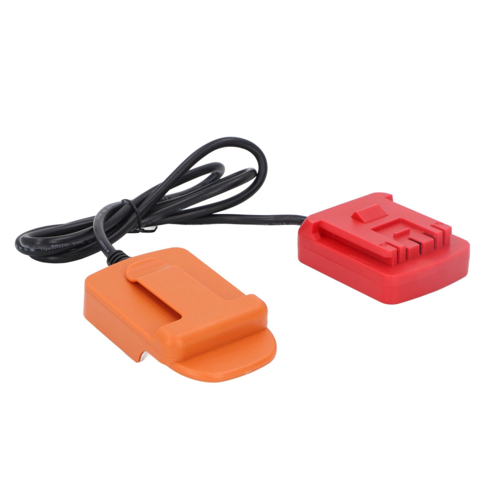 Battery Adapter for AEG 18V Lithium Ion Battery Extension Wire Kit for BAT618 Interface Series Power Tool