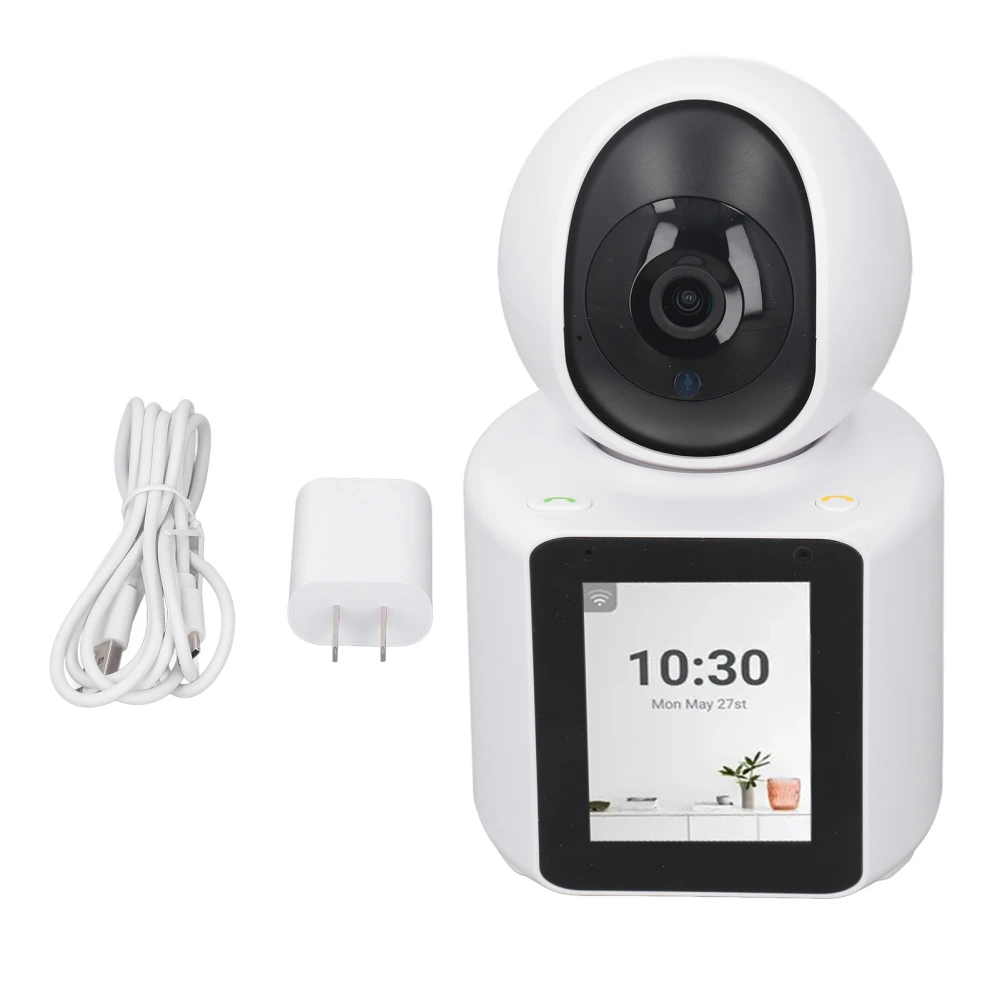 Indoor Security Camera 2.4G Wifi 1080P 2 Way Video Night Vision Motion Detection Surveillance Camera AC100‑240V