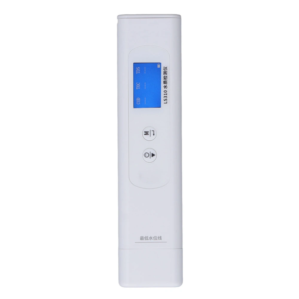 Water Quality Tester 6 in 1 COD Temp TOC Conductivity TDS UV275 Water Meter Monitor for Aquarium