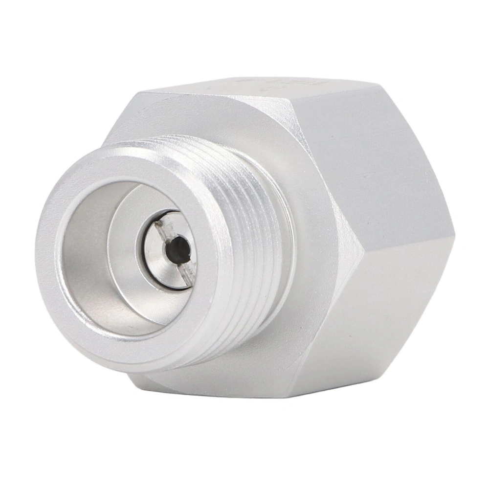 Soda Refill Adapter Tr21‑4 to CGA320 CO2 Cylinder Cartridge Fill Tank Connector Aluminum Alloy