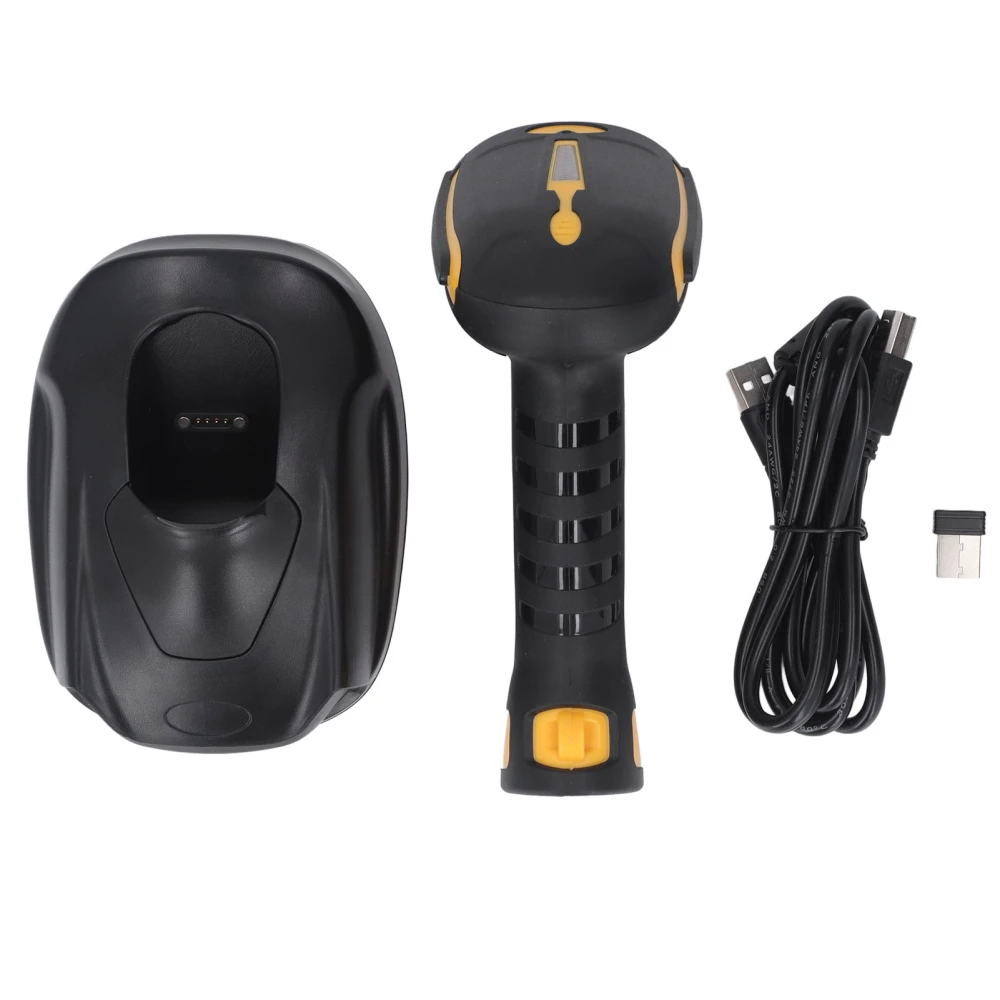 Handhold Bar Code Scanner IP68 Industrial 2.4G Wireless Bluetooth 1D 2D Bar Code Reader