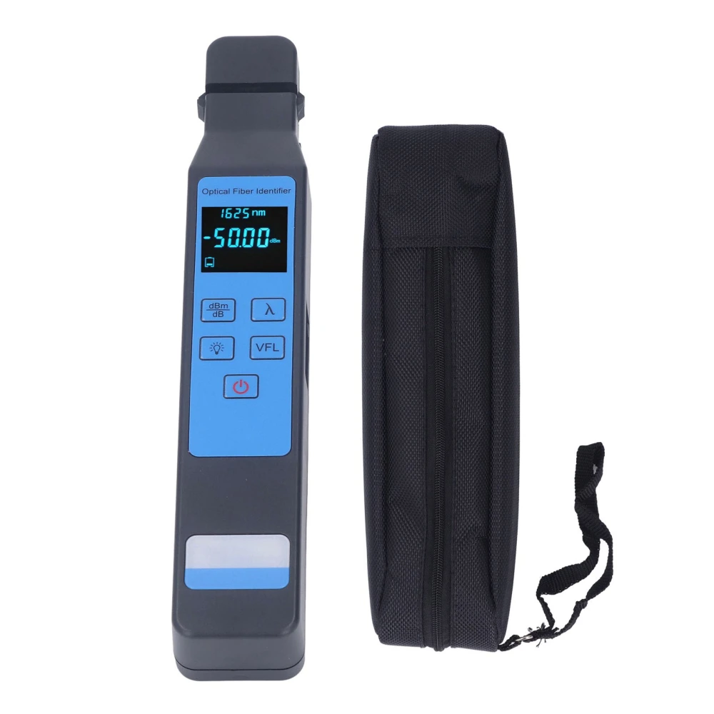 Multifunctional Fiber Optic Tester Visual Fault Locator High Accuracy Optical Power Meter with LED Light