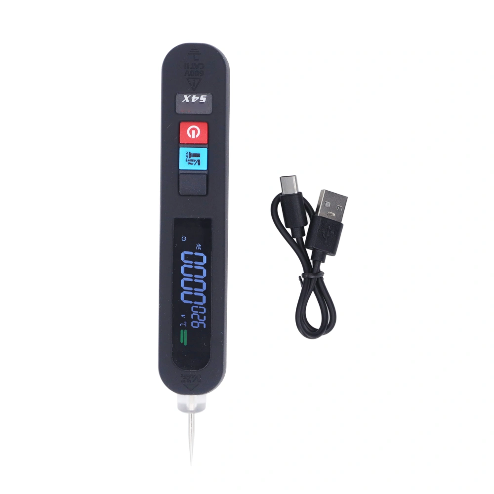 Digital Multimeter Color LCD Display Rechargeable High Accuracy AC Voltage Tester Pen for Line Break Locating