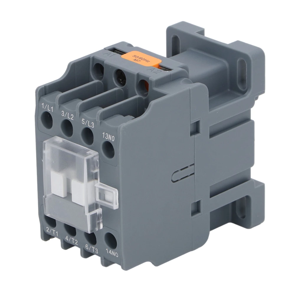 AC Contactor Copper Coil Normally Open Silver Contact Circuit Switch Controller 9A for Safety AC220V