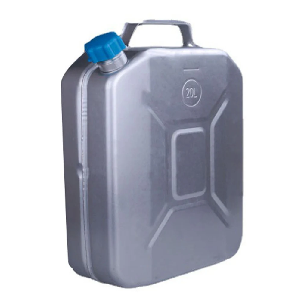 Gas Can 5.2 Gallon 20L Jerry Can Fuel Container High Strength Fireproof Flame Retardant Aluminum