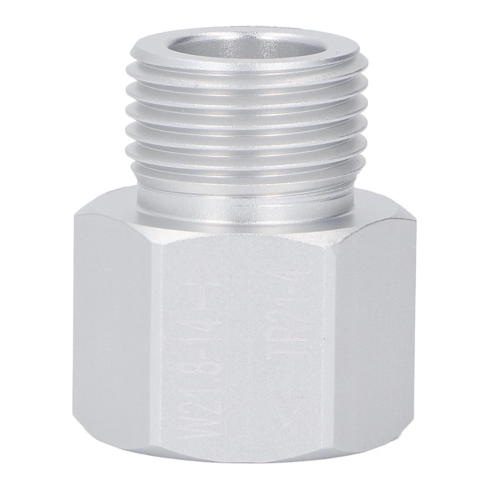 TR21 4 to W21.8 14 Adapter Aluminum Alloy Soda Cylinder Converter for Home Beer Brewing