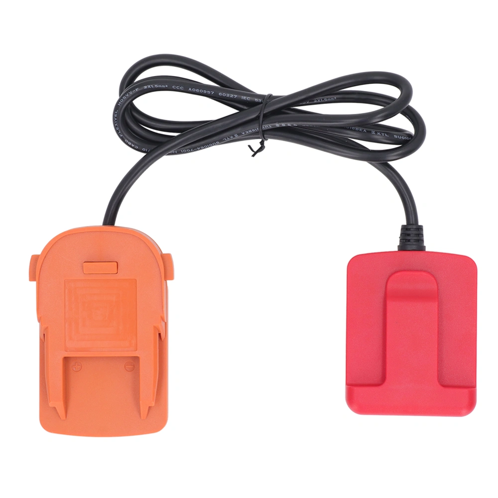 Battery Extension Cord Tool BAT618 18V Li Ion Battery Adapter with Cable for Ridgid 18V Power Tool