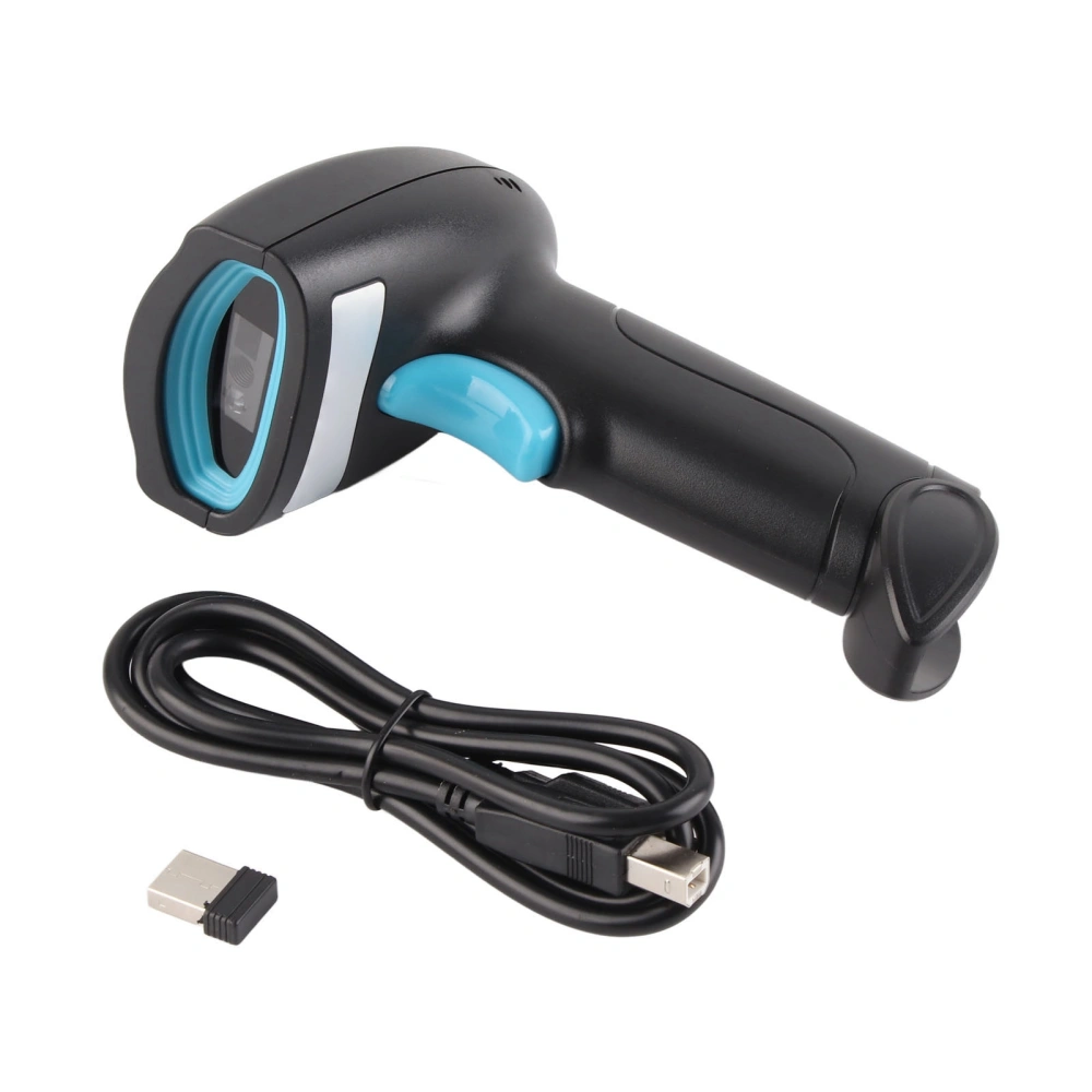 Wired Bar Code Scanner Bluetooth 2.4G Wireless Barcode Reader for Express Logistics