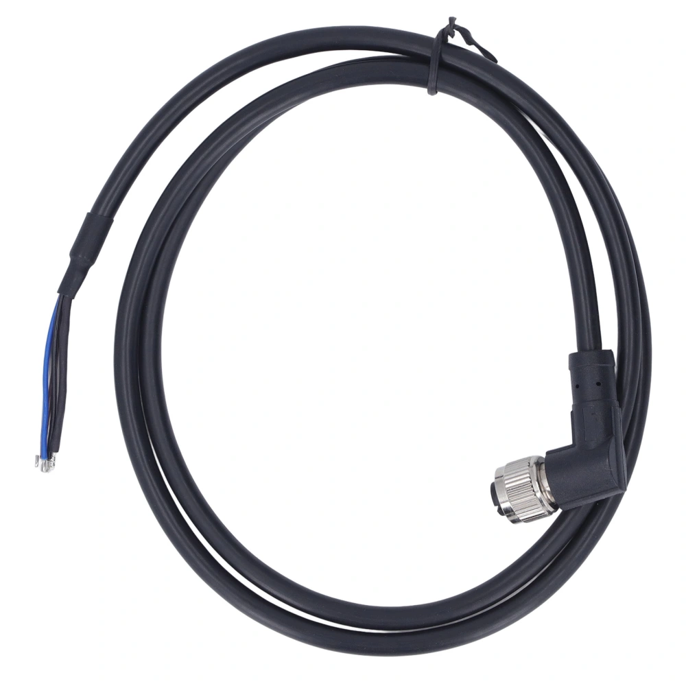 Aviation Connector Electrical Sensor Cable 4 Pin 22AWG Right Angle Aviation Sensor Cable with Waterproof Connector