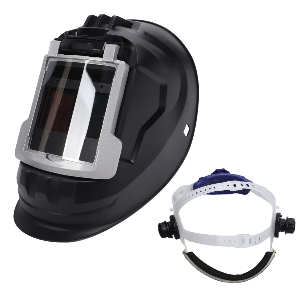 Welding Helmet 100x59.5mm Large Viewing Screen True Color Electric Welding Hood Flip Type Face Protector