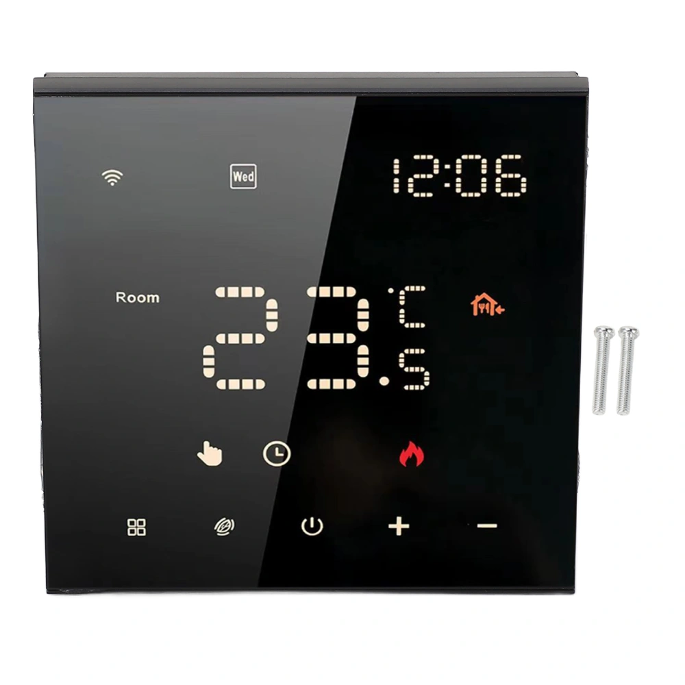 Smart Thermostat APP Control 7 Day Programmable Digital Touch Screen WiFi Thermostat for Home 100‑250VAC 3A