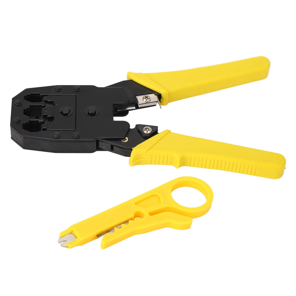 Network Wire Crimping Tool 3 in 1 4P 6P 8P Crystal Head Crimping Wire Stripper Cutter