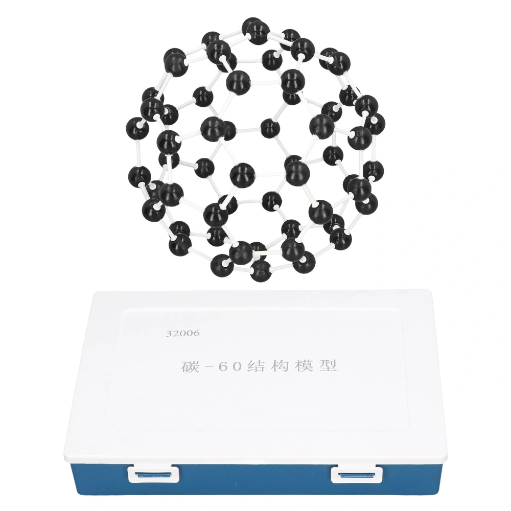 C60 Molecular Structure Model Carbon Atoms and Bond Kit Chemistry Demonstration Assembly Teaching Tools