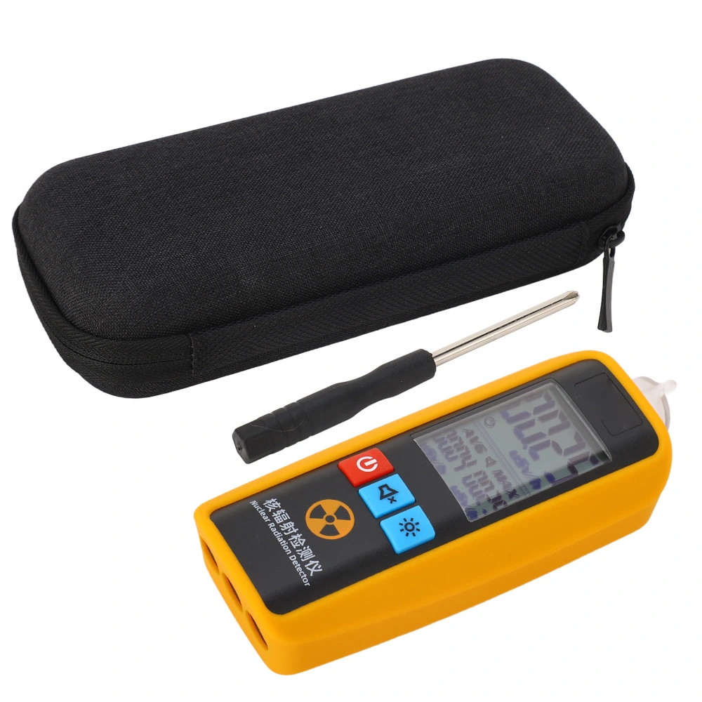 Geiger Counter X γ Ray Real Time Monitoring Digital Radioactive Detection Meter Tester for Home