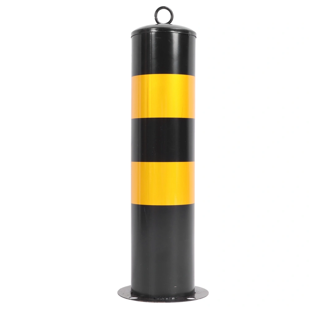 50CM Security Road Post Thickened Cold Rolled Steel Traffic Delineator Post Crossing Street Warning Pile