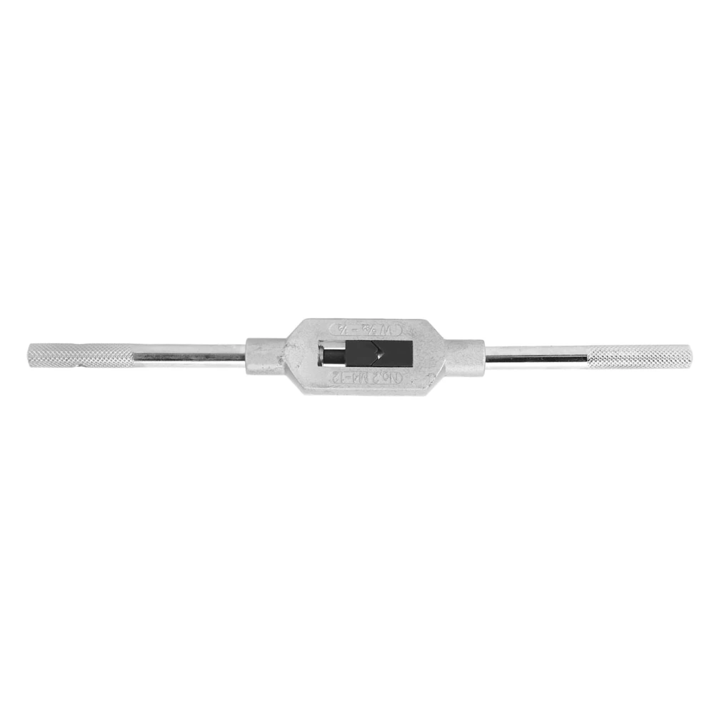 Tap Wrench M4 To 12 5/32 to 1/2in Adjustable Tap Handle Alloy Steel High Hardness Tapping Hand Tool