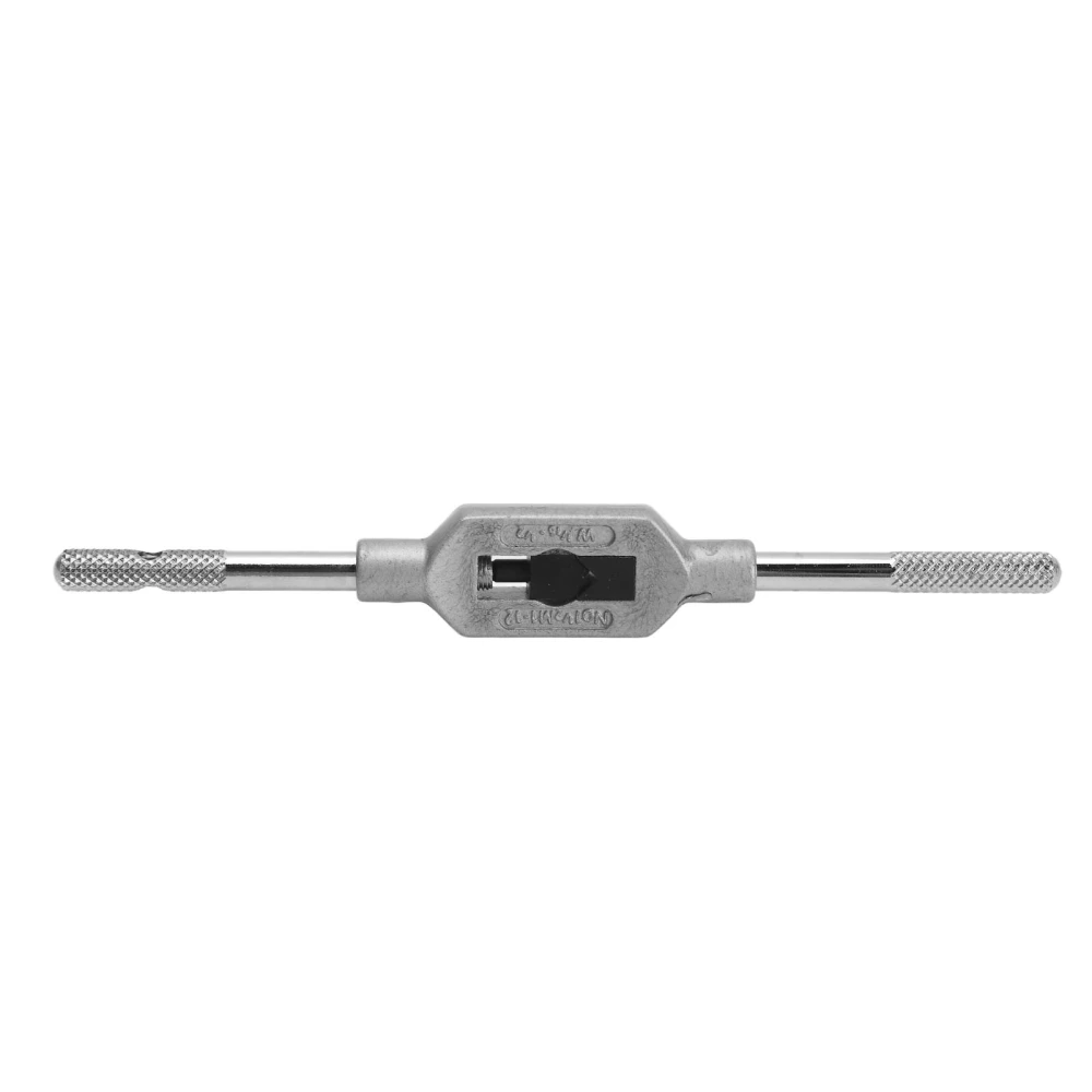 Adjustable Tap Wrench Alloy Steel Thread Tap Holder Reamer Hand Tapping Tool for M1‑12 1/16‑1/2 Inch