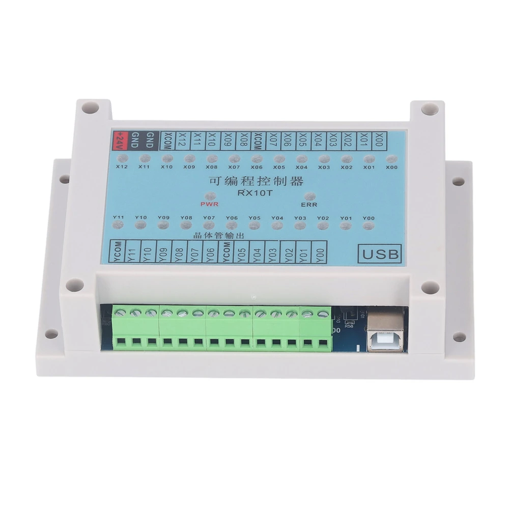 Programmable Logic Controller Multi Channel PLC Industrial Control Board for Solenoid Valve Time Relay 12‑24V