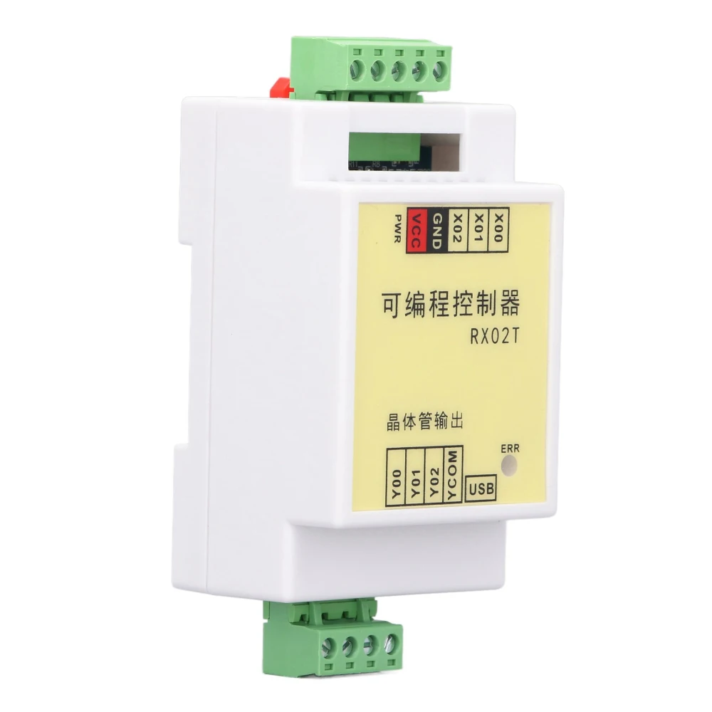 PLC Programmable Controller Industrial Automation Control Board Solenoid Valve Time Relay 12‑24V RX02T