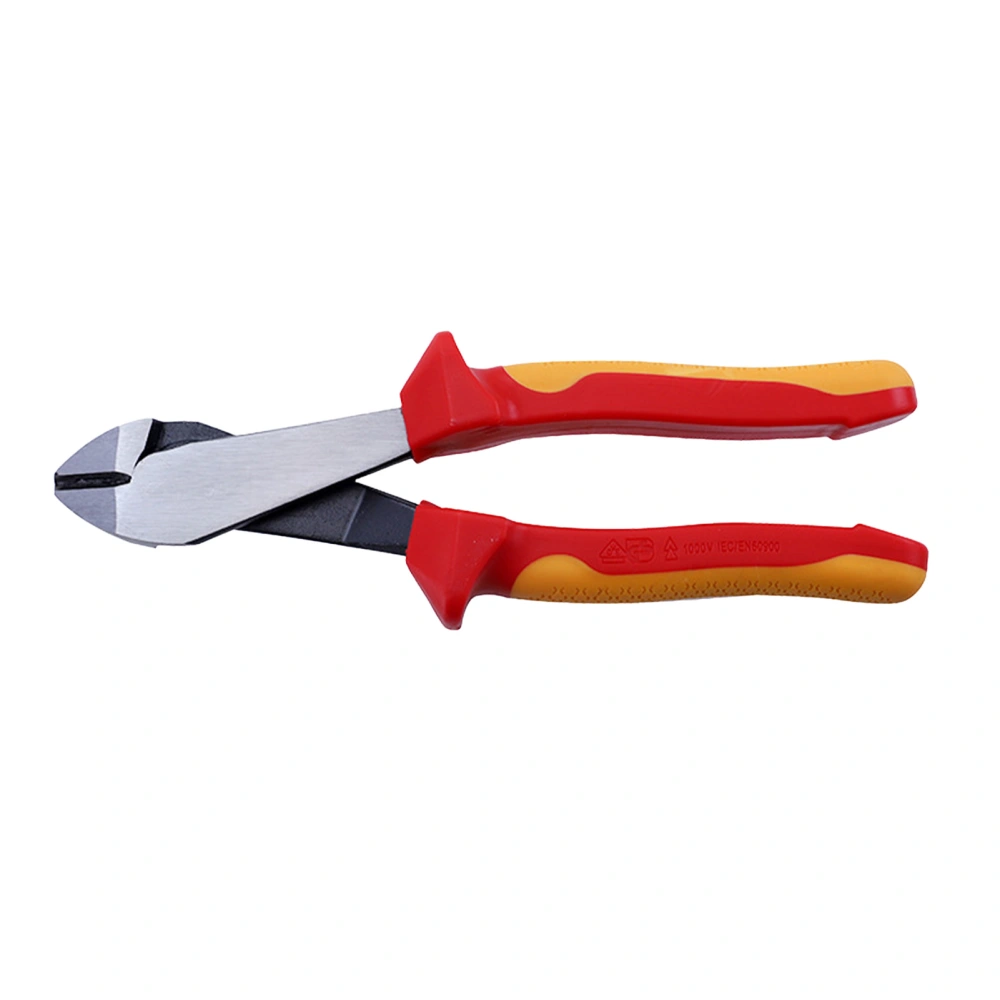 8in Insulated Diagonal Pliers Multifunctional Portable Stripping Pliers Electrician Tools 1000V