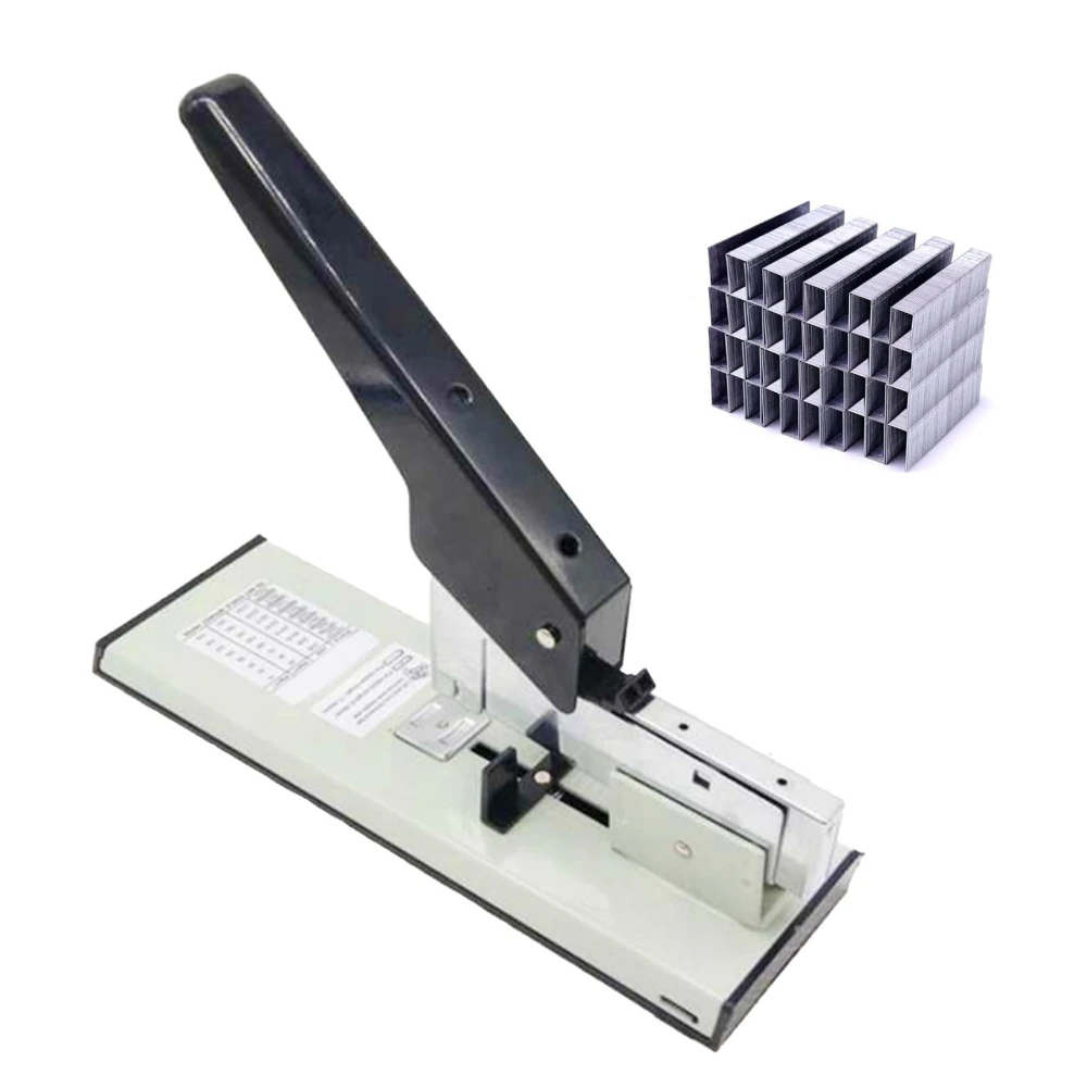 Heavy Duty Stapler 210 Sheet High Capacity Large Stapler with Staple for Industrial Binders